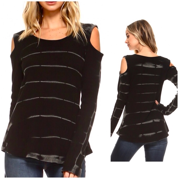 LAST ONE! Black Mineral Wash Thermal - Picture 2 of 3